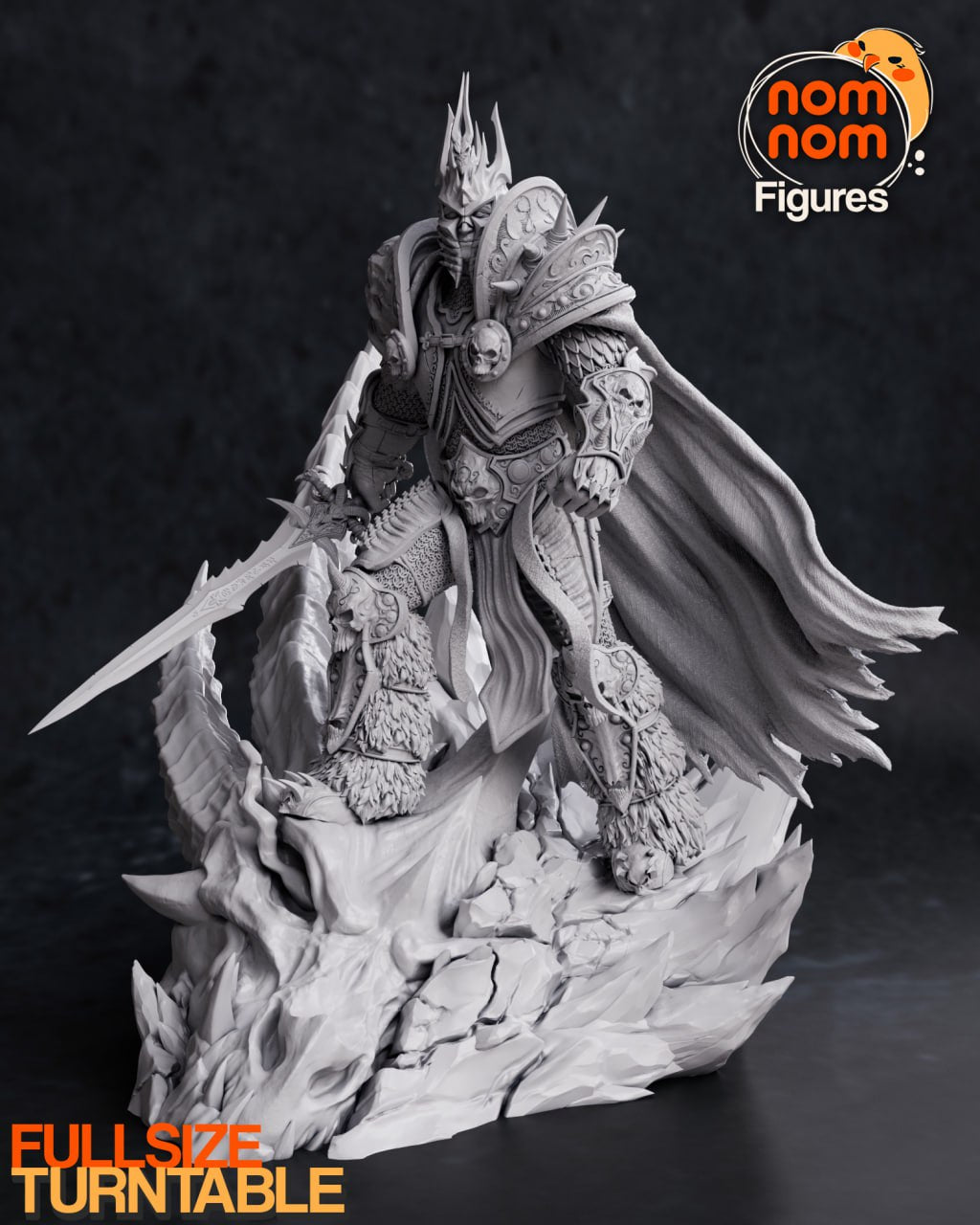 NomNom Figures - Arthas Menethil, The Lich King - World of Warcraft