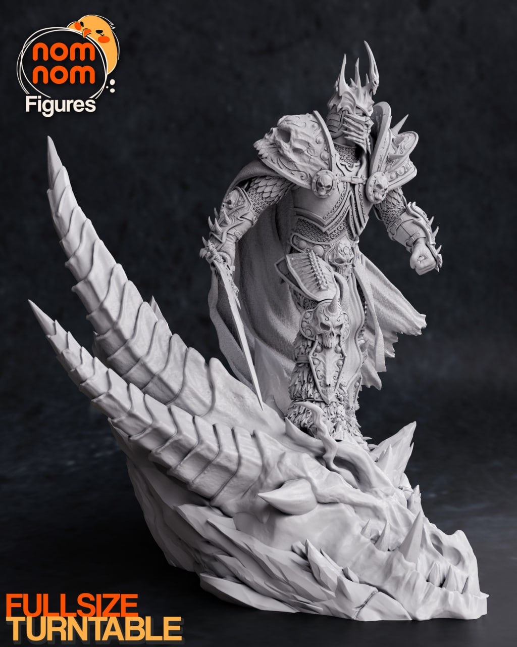 NomNom Figures - Arthas Menethil, The Lich King - World of Warcraft