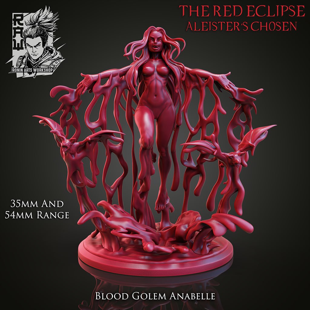 Ronin Arts - Blood Golem Anabelle - The Red Eclipse, Aleister´s Chosen