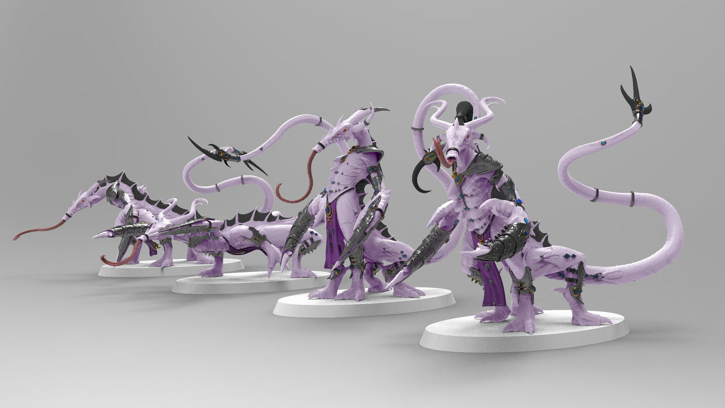 Renders Studio - Fiends, Hedonites of Slaanesh - Warhammer 40K/AoS