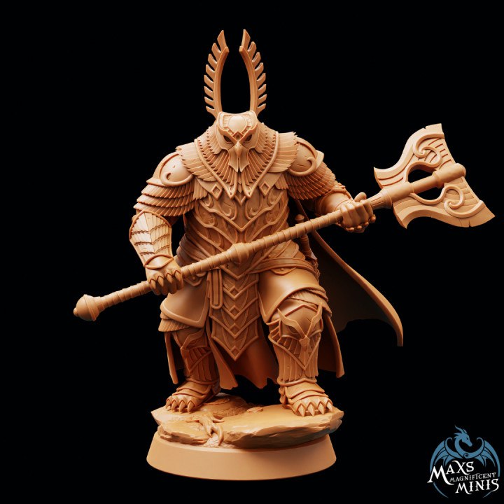 Max Magnificent Minis - Owlbear Knight