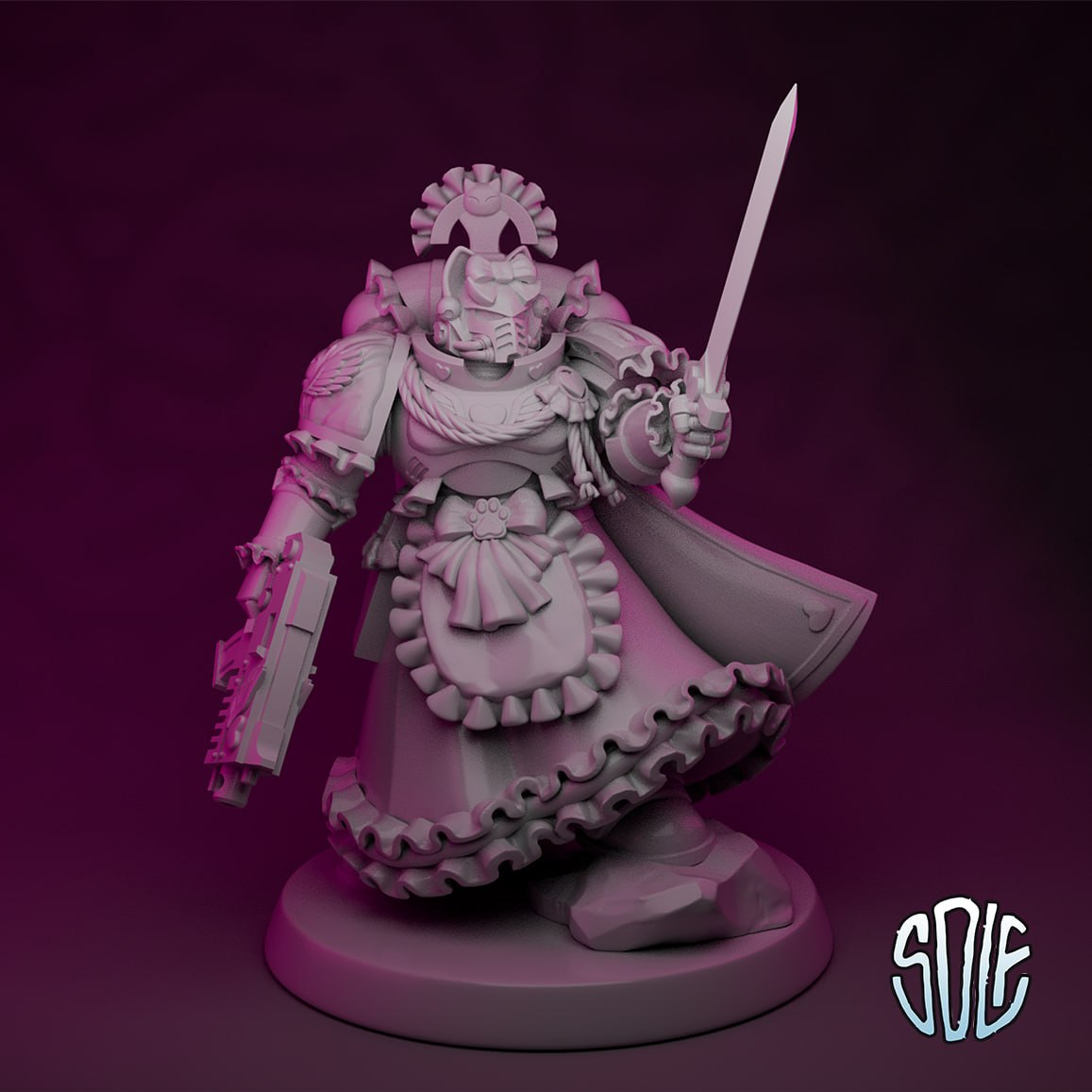 SOLF - Maidmarine Captain - Warhammer 40K