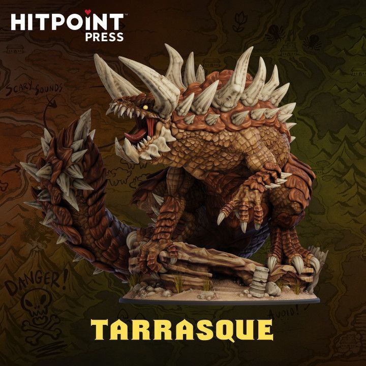 Hit Point Press - Tarrasque