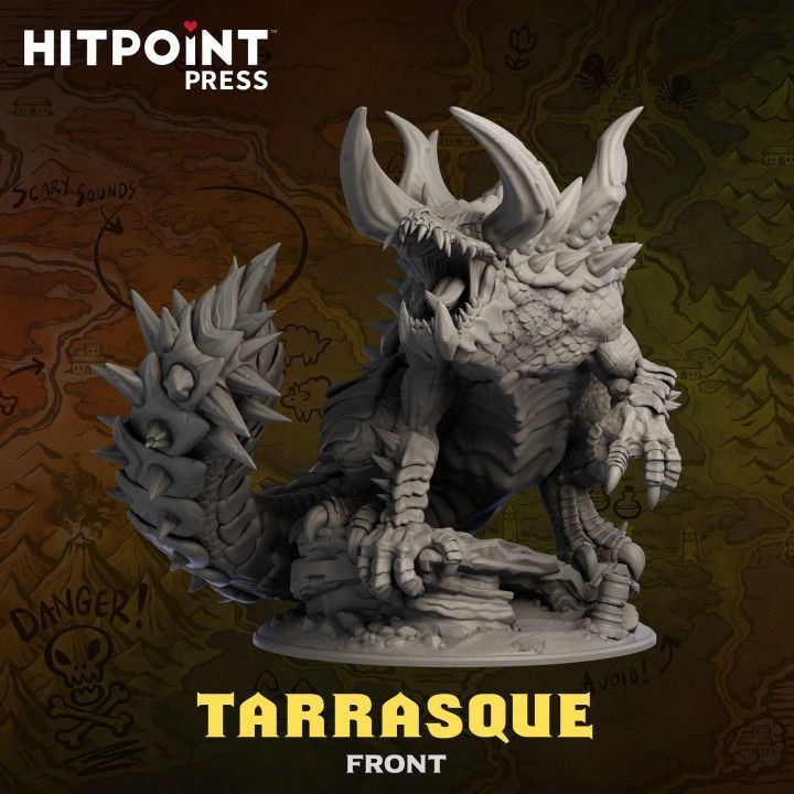Hit Point Press - Tarrasque