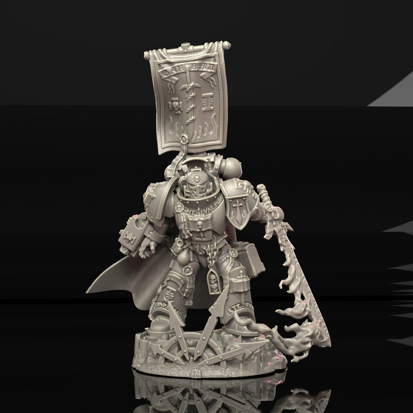 Games Workshop - Castellan Crowe Only Helmet - Warhammer 40K