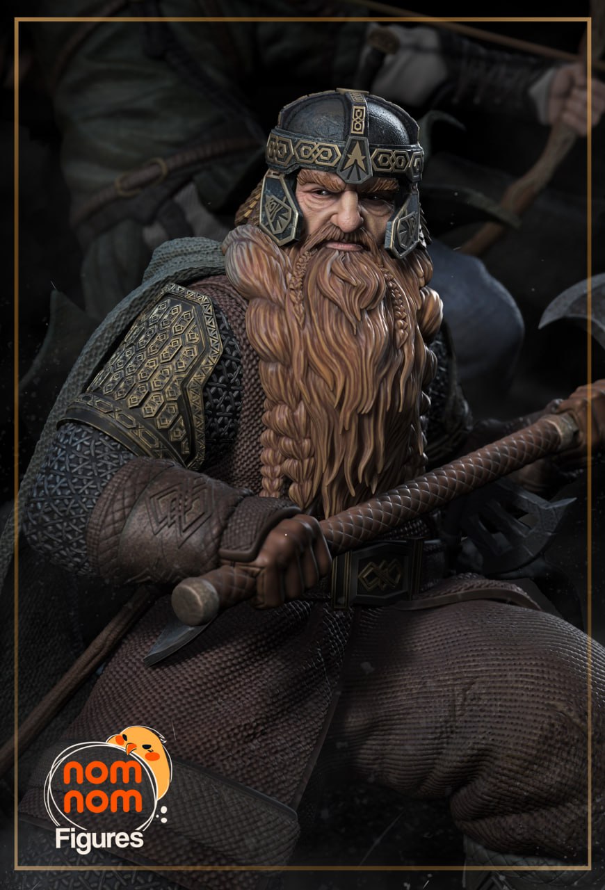 NomNom Figures - Gimli and Legolas - The Lord of The Rings