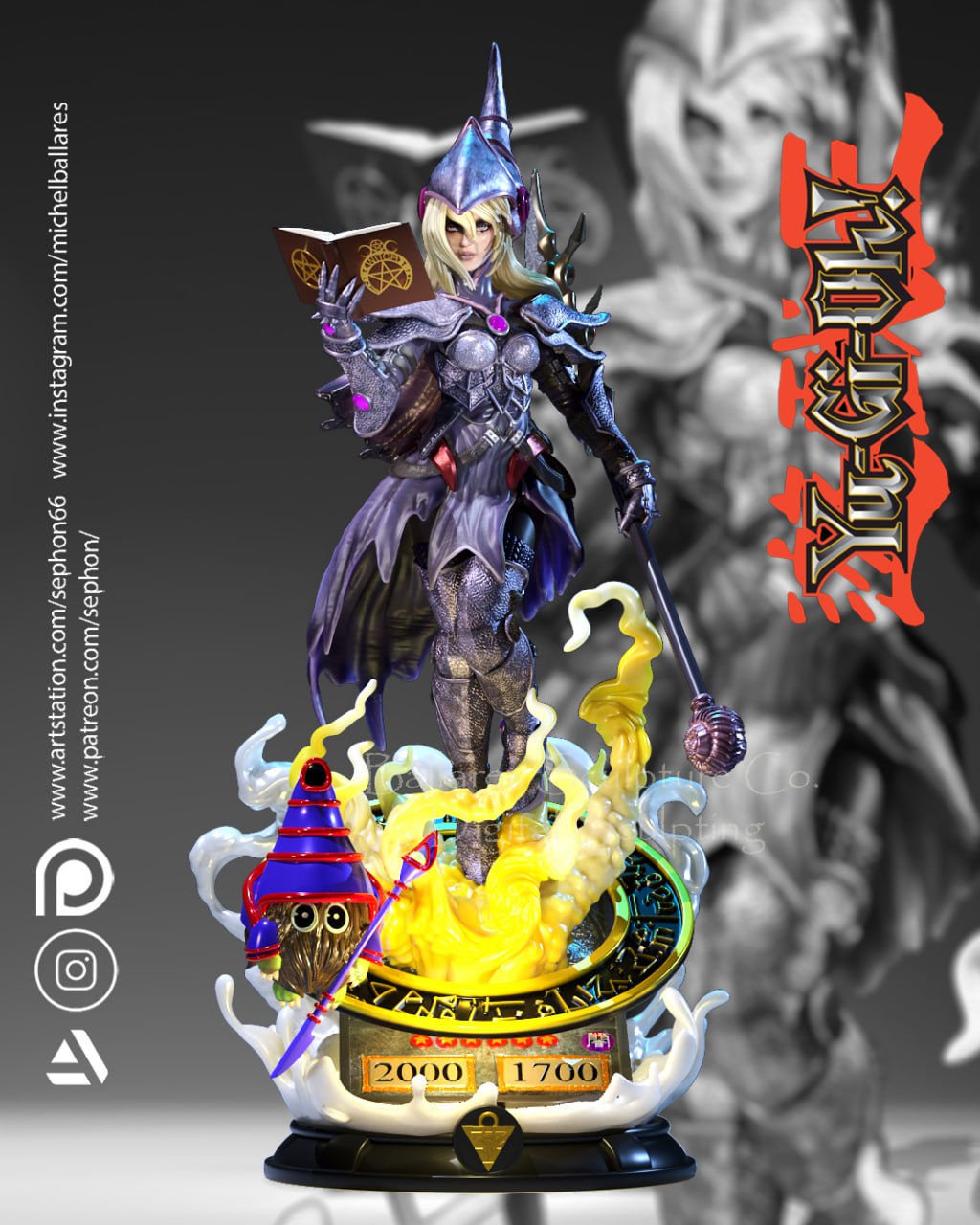 Creative Geek - Dark Magician Girl Miniature