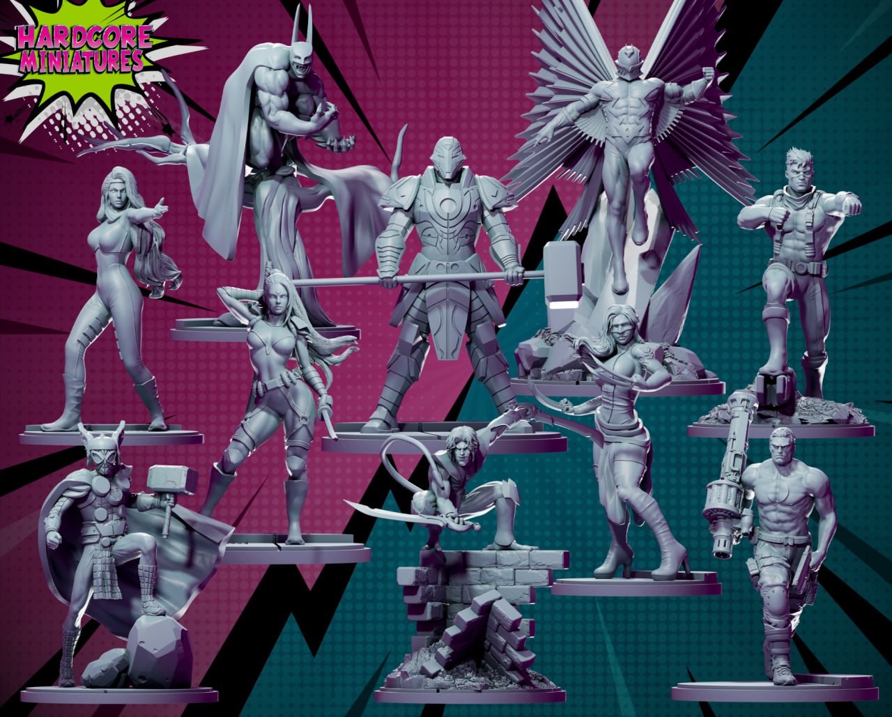 Hardcore Miniatures - November 2024 Release 40mm