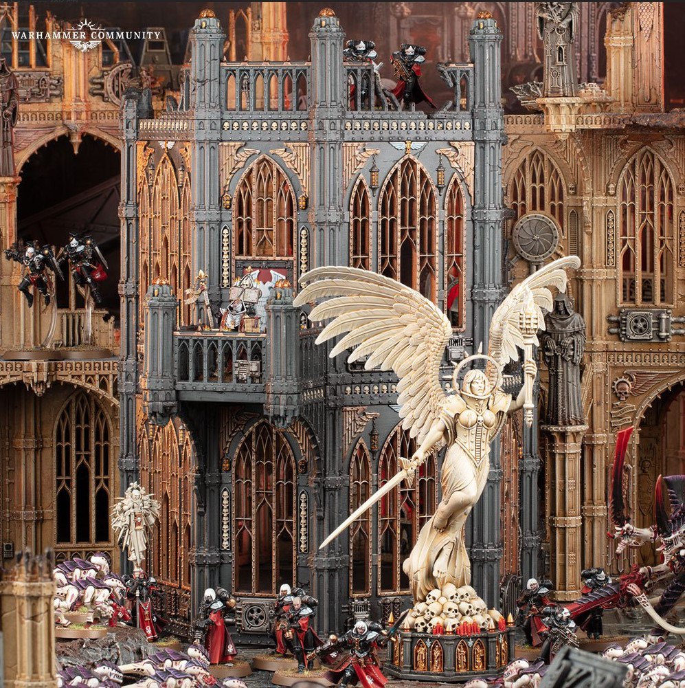 Games Workshop - Celestine, Terrain Statue, Adepta Sororitas (20cm) - Warhammer 40K