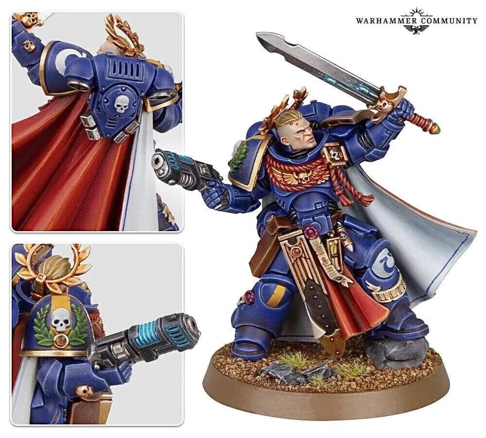 Games Workshop - Primaris Captain, Ultramarines - Warhammer 40K
