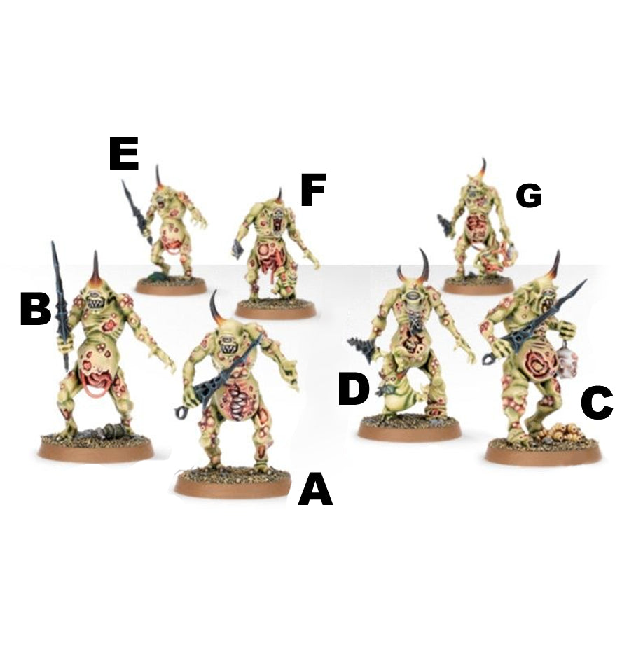 Games Workshop - Nurgle´s Plagueberears - Warhammer 40K/AoS