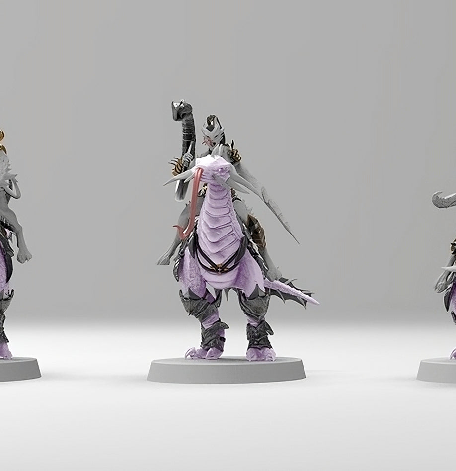 Renders Studio - Quaesitors of Ecess, Hedonites of Slaanesh - Warhammer 40K/AoS