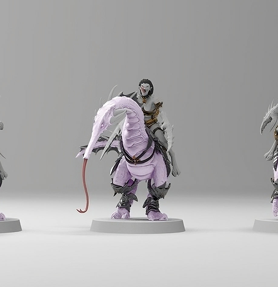 Renders Studio - Quaesitors of Ecess, Hedonites of Slaanesh - Warhammer 40K/AoS