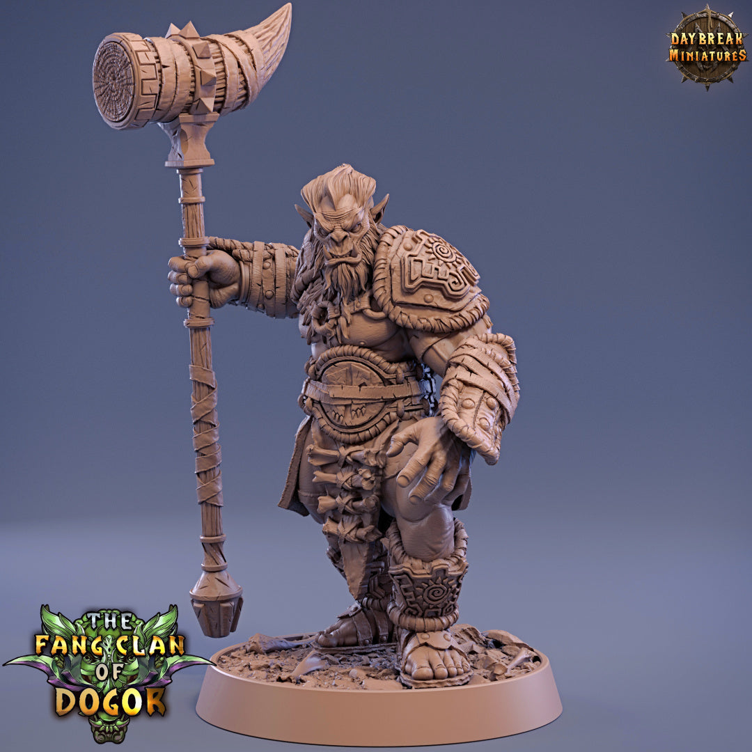 Daybreak Miniatures - Bugbear Hook Hangri - The Fang Clan of Dogor 2022 August