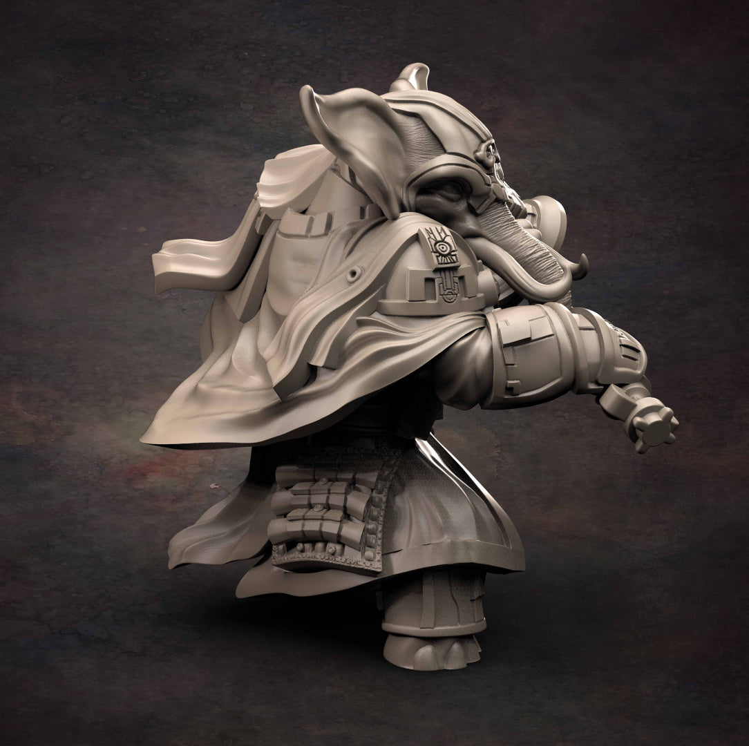 Red Clay Collectibles - Loxodon Cleric 2021 October Release 35mm
