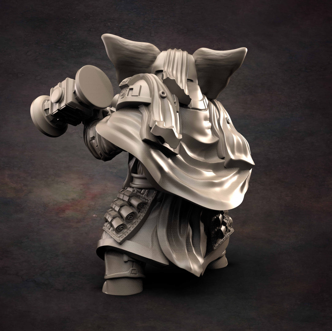 Red Clay Collectibles - Loxodon Cleric 2021 October Release 35mm