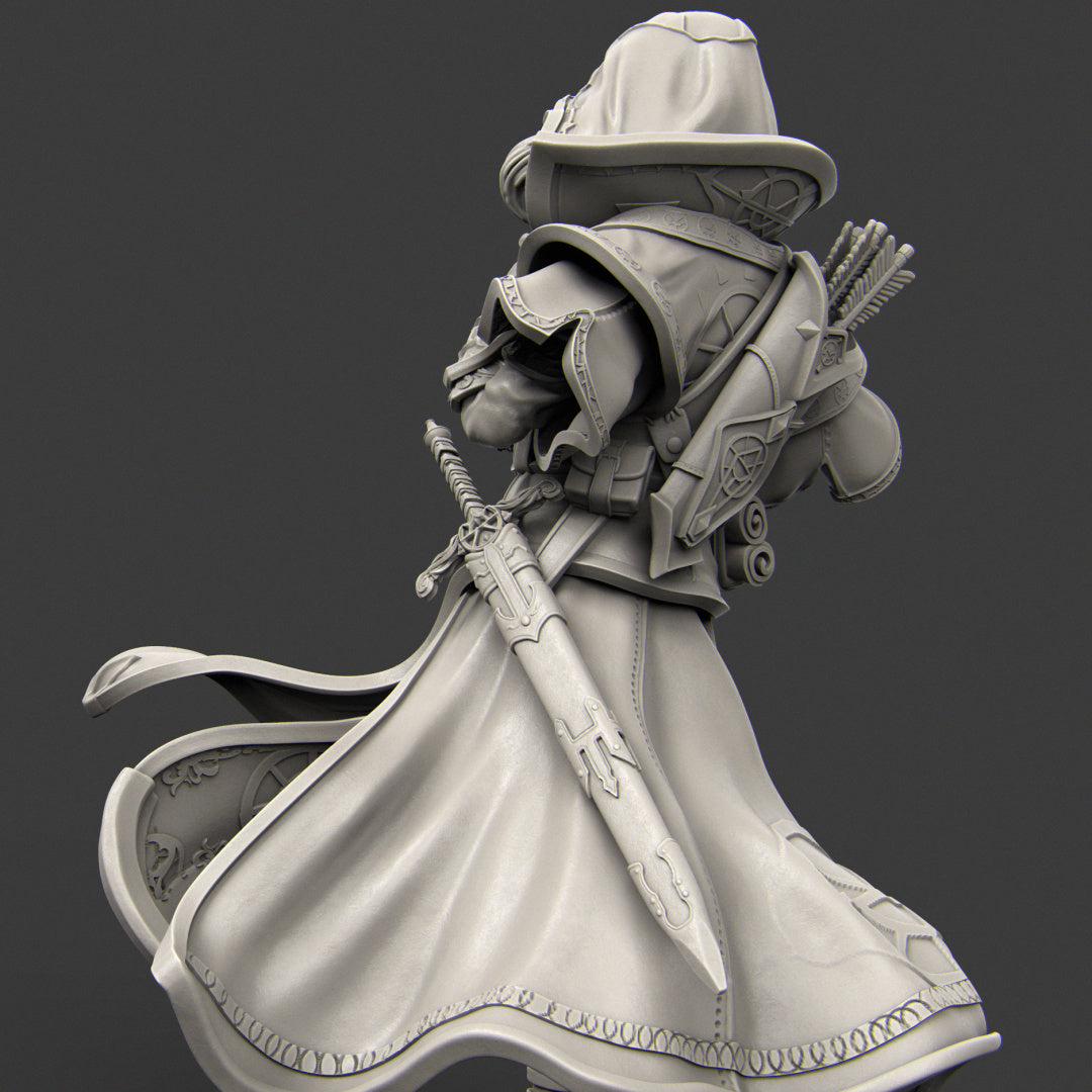 Nerikson - Elven Priest / Cleric 35mm, 140mm