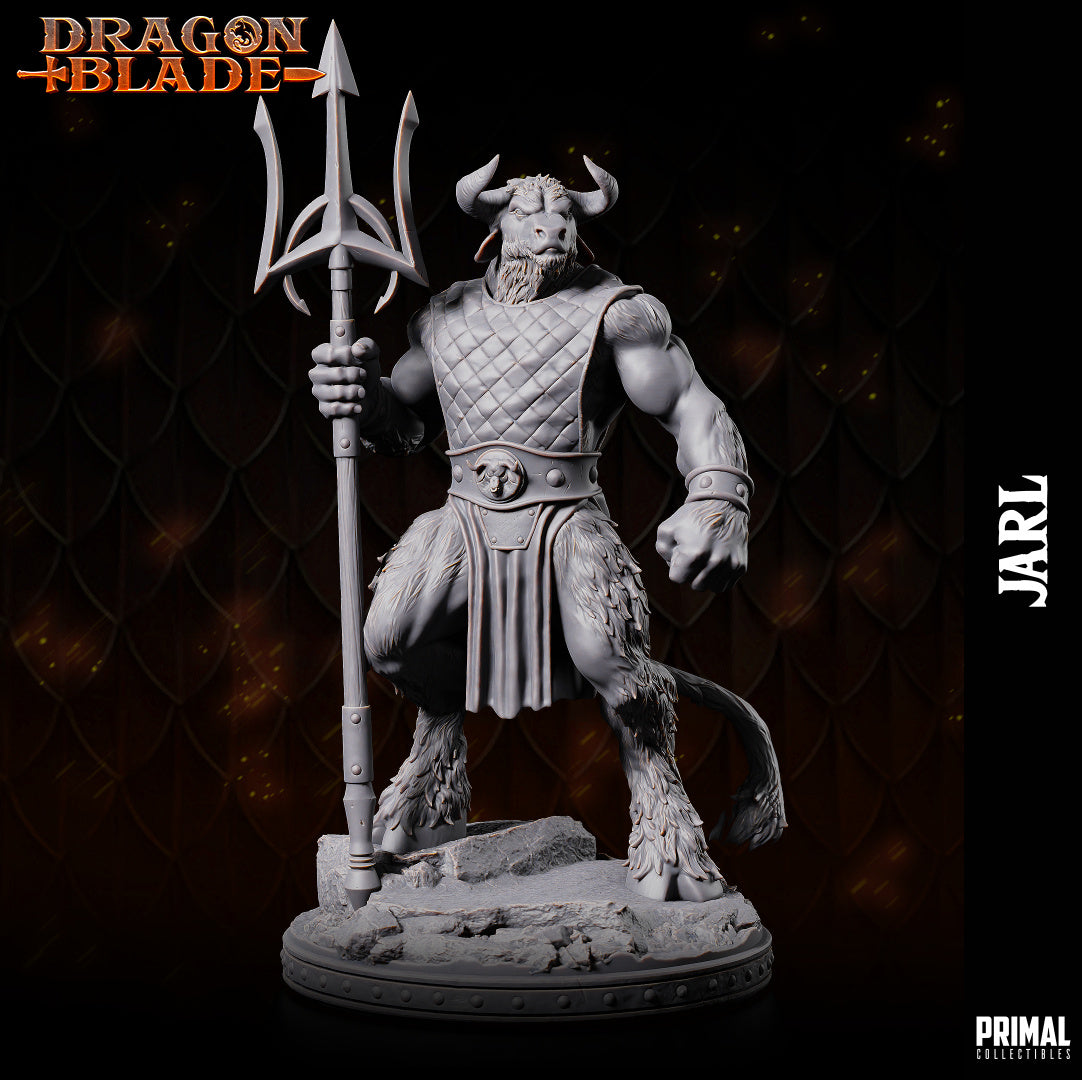 Primal Collectibles - Jarl, Minotaur Fighter - Dragonblade 2024 January