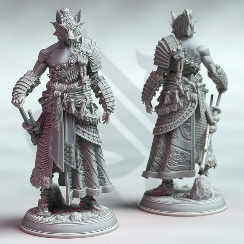 DM Stash - Kaoru Human Samurai Wolf - Spirits from the East 2023-September