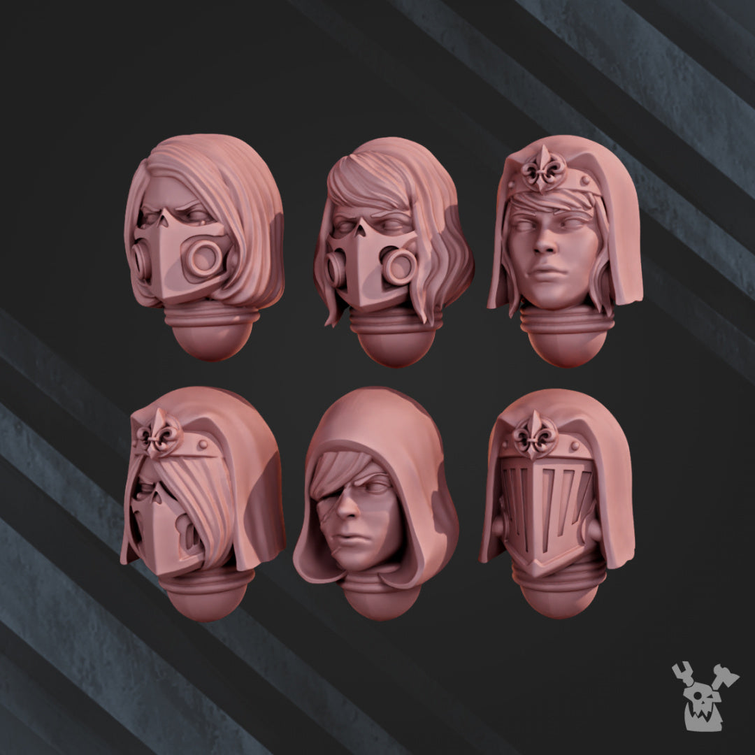 DakkaDakka - War Sisters Novice Squad Customized, Adepta Sororitas - Warhammer40K