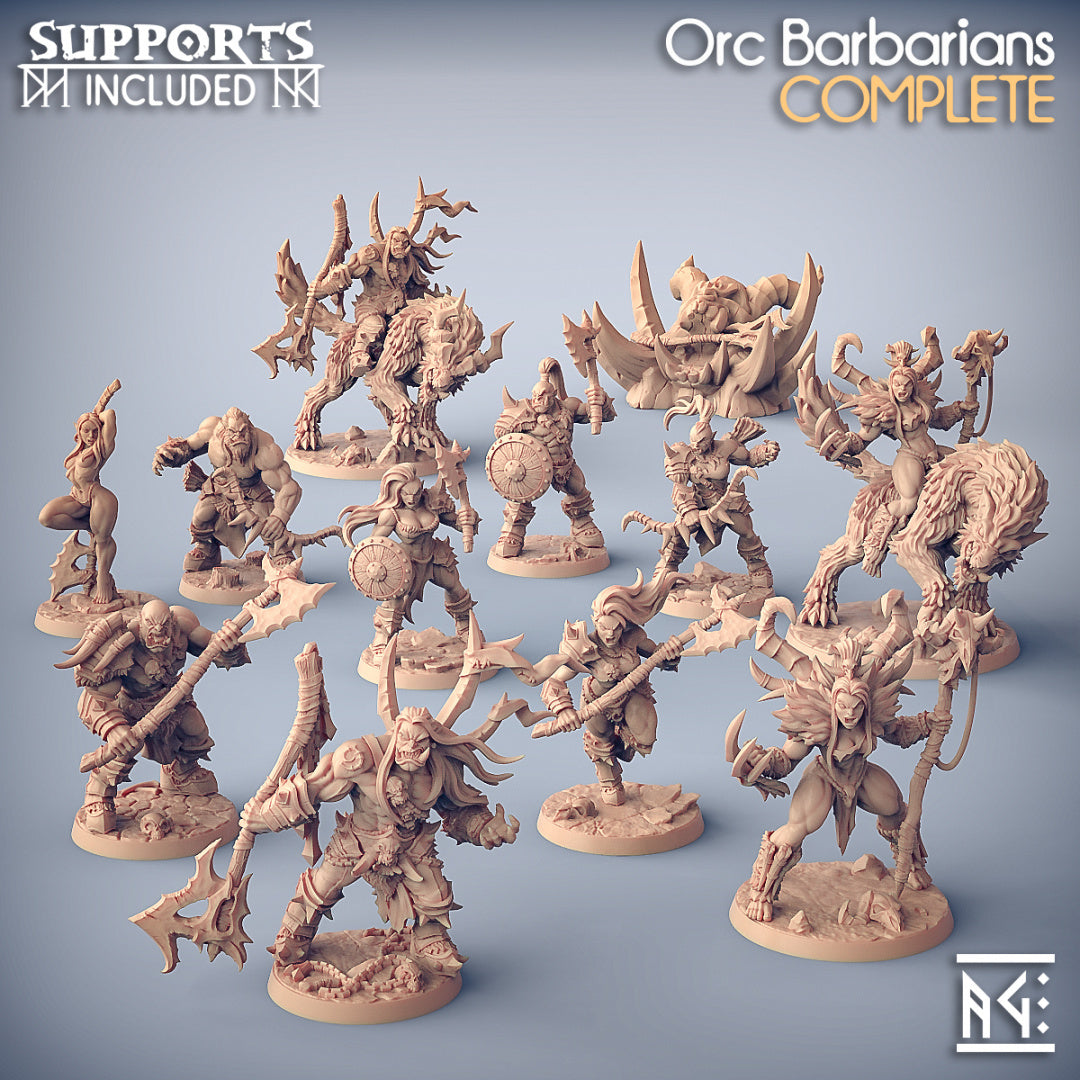 Artisan Guild - Orc Barbarians 2019 June Release 35mm