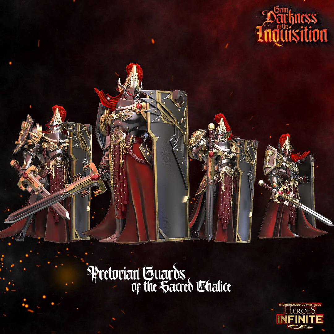 Heroes Infinite Raging Heores - Pretorian Guards of the Sacred Chalice, Custodes - Grim Darkness of the Inquisition #36