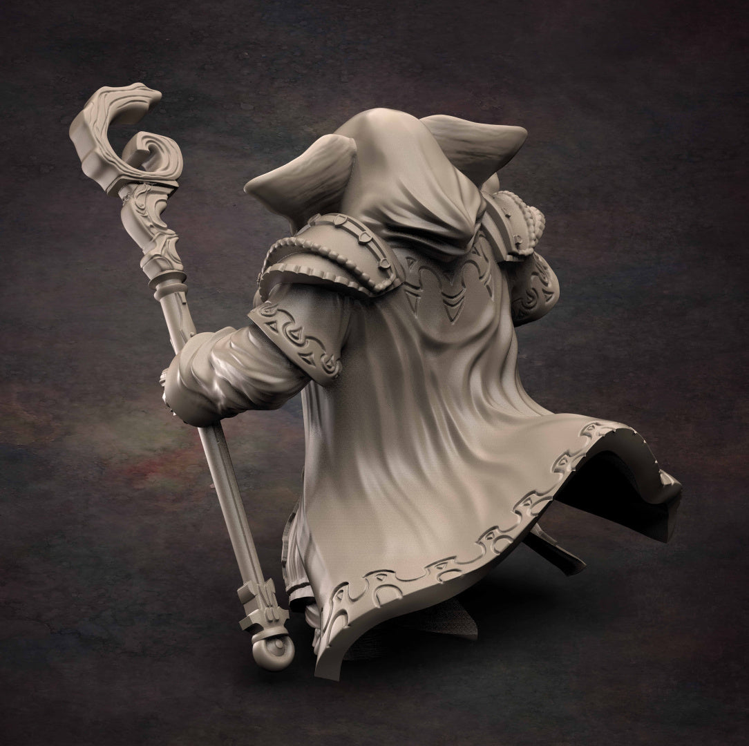 Red Clay Collectibles - Loxodon Wizard 2021 October Release 35mm