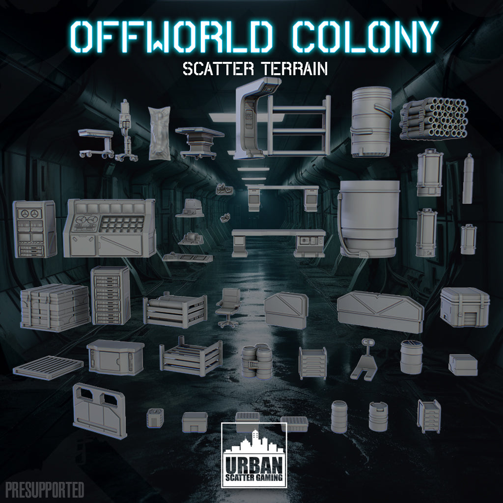 Skullforge - Offworld Colony Scatter Terrain 2024 August