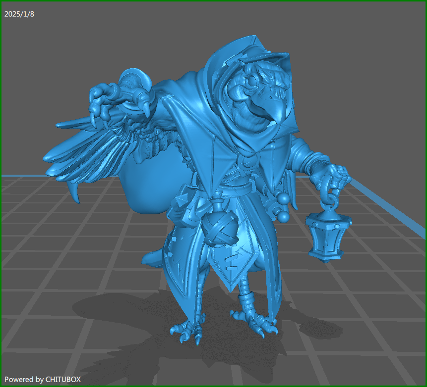 Bite the Bullet - Jen, Kenku Alchemist - Owlfolks August 2023