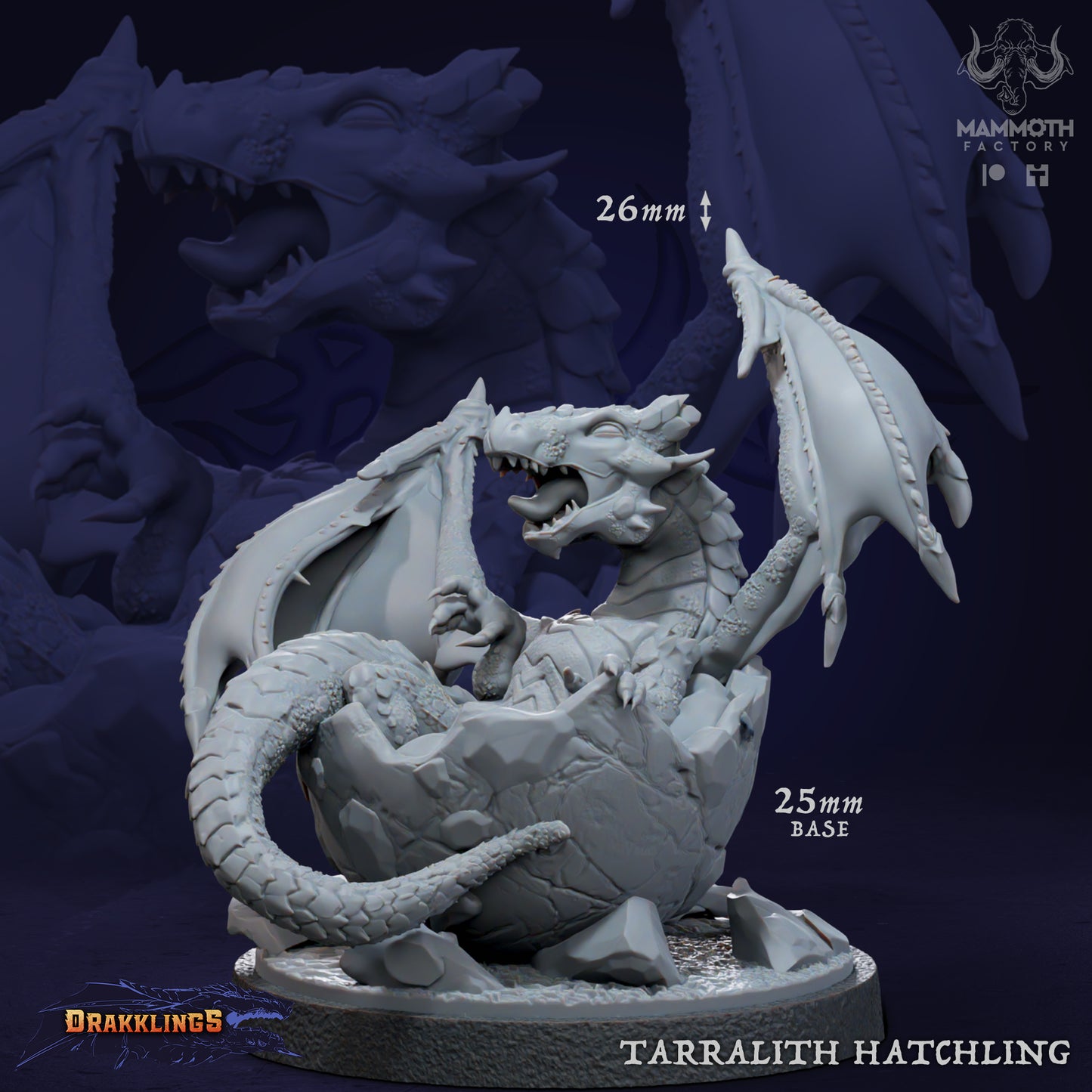 Mammoth Factory - Tarralith Hatchling - Drakklings 2023 November