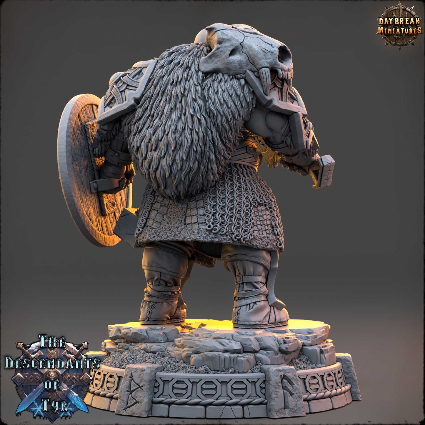Daybreak Miniatures - Tobin Flintblade - Northmen, The Descendants of Tyr 2024 December