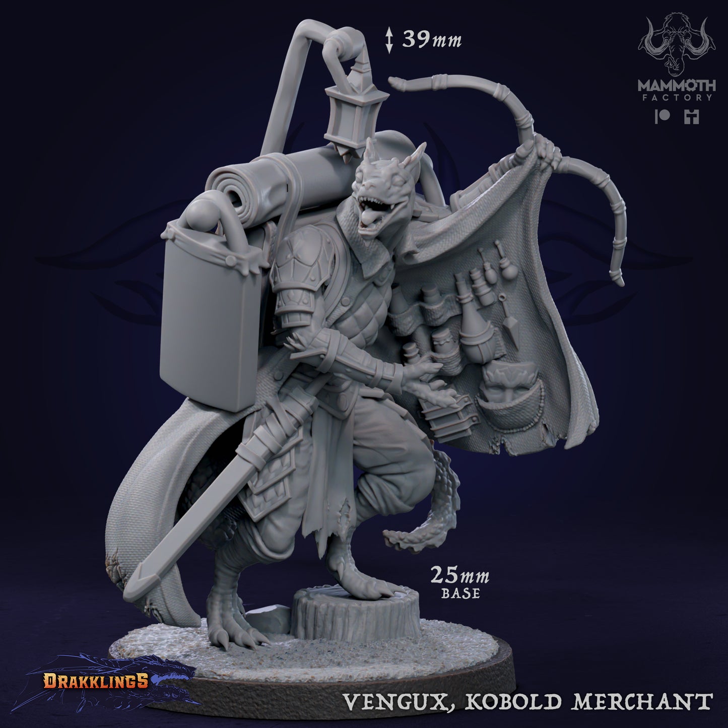 Mammoth Factory - Vengux Koblod Mechant - Drakklings 2023 November