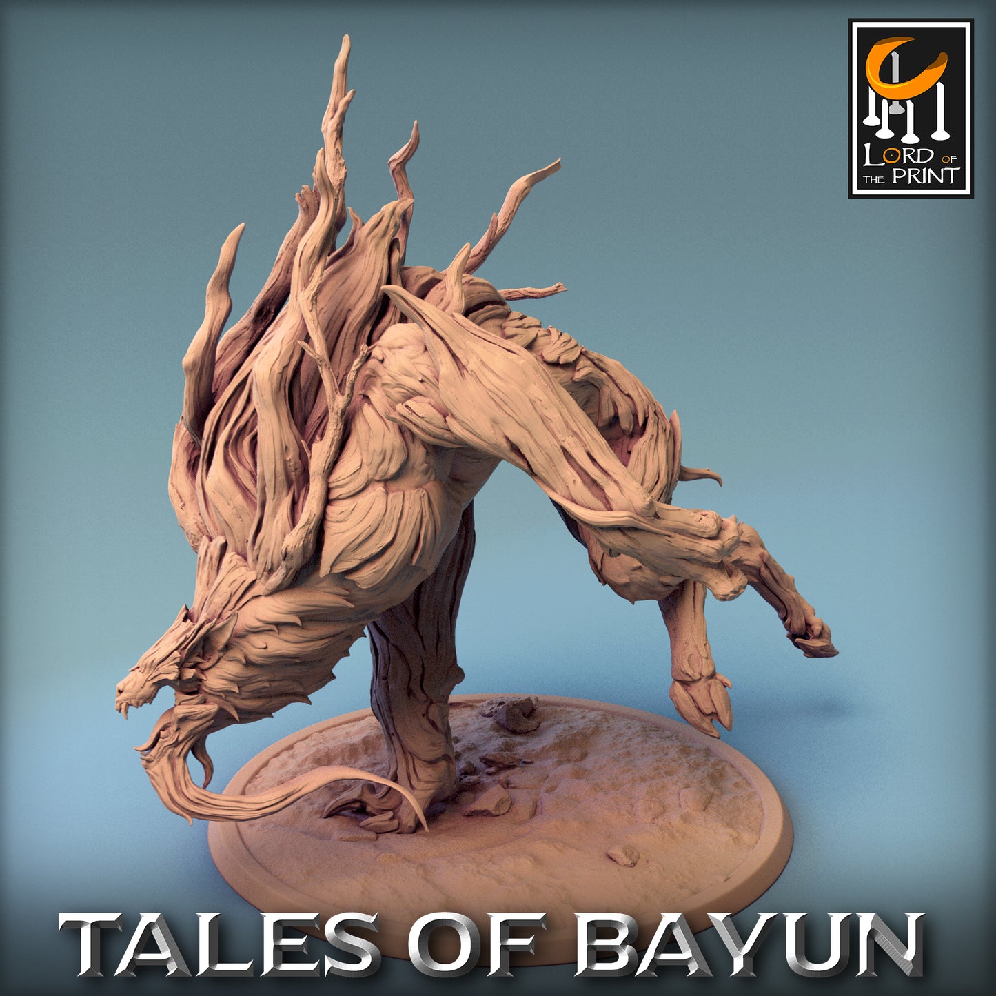 Rescale Miniatures (Lord of the Print) - Werewolf - Tales of Bayun 2024 January
