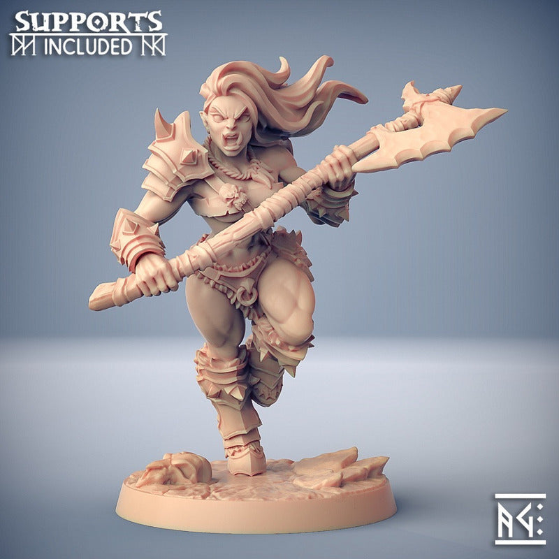 Artisan Guild - Orc Barbarians 2019 June Release 35mm