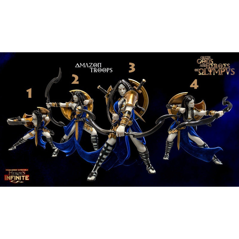 Heroes Infinite Raging Heroes - Olympian Gods Vol.1