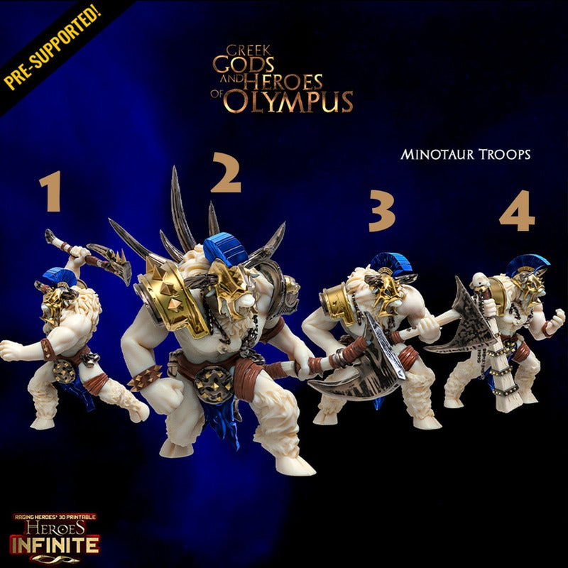 Heroes Infinite Raging Heroes - Olympian Gods Vol.1