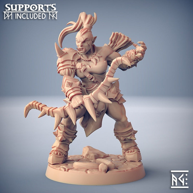 Artisan Guild - Orc Barbarians 2019 June Release 35mm
