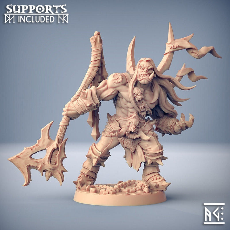 Artisan Guild - Orc Barbarians 2019 June Release 35mm