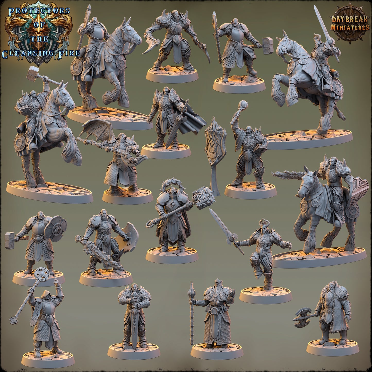 Daybreak Miniatures - The Protectors of the Cleansing Fire