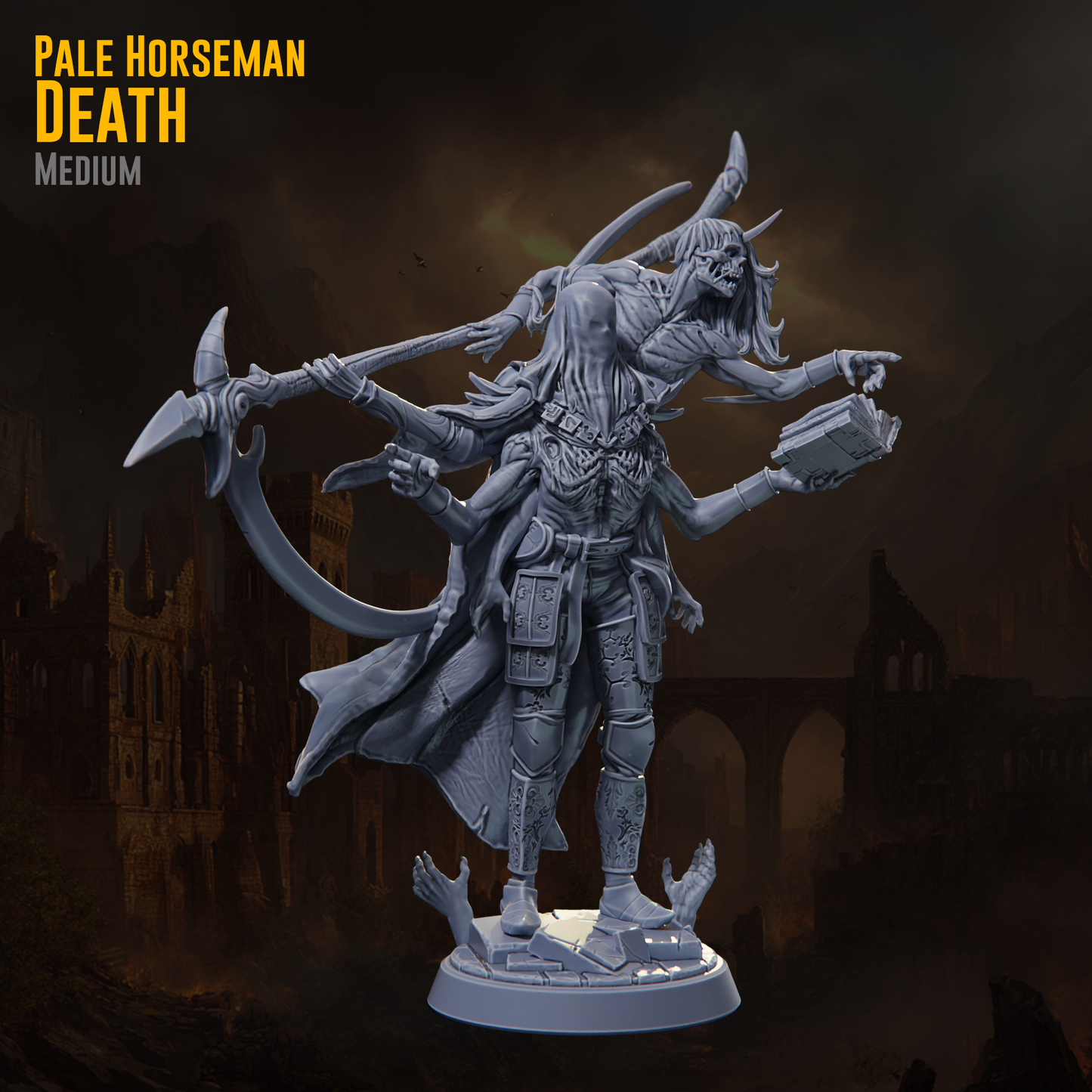 Claymore Miniatures - Pale Horseman, Death - Riders of Ruin 2025 November