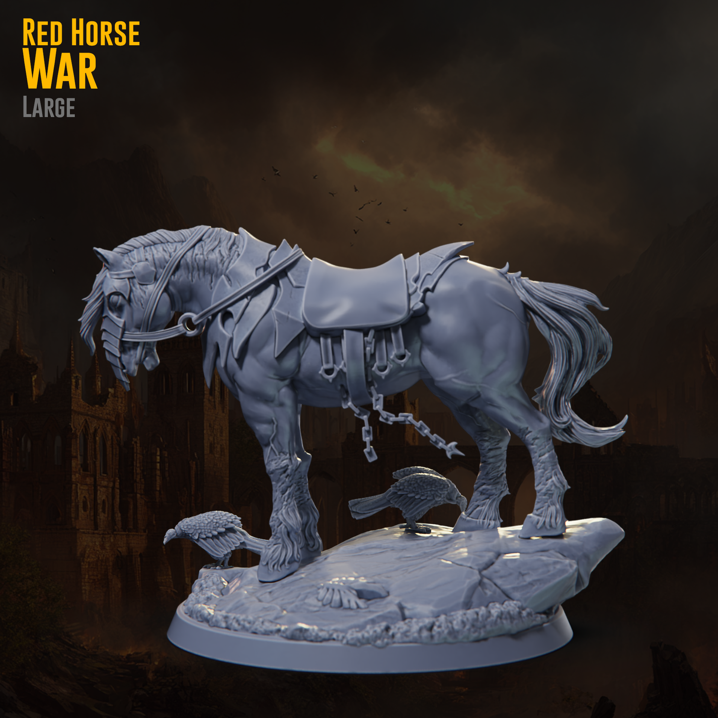 Claymore Miniatures - Red Horse of War - Riders of Ruin 2025 November