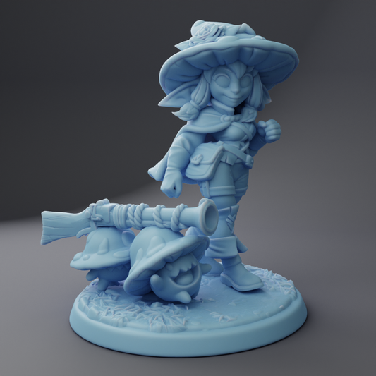 Twin Goddess Miniatures - Mushroom Goblin - Necrovember 2023 November