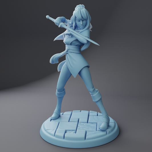 Twin Goddess Miniatures - Jadis the Hexblade - 2025 Septmeber