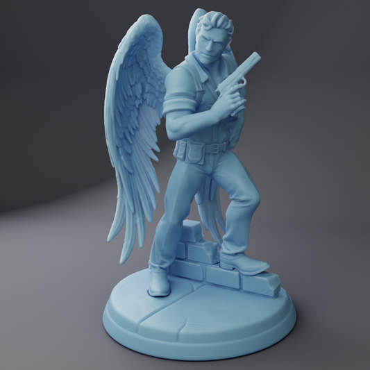 Twin Goddess Miniatures - Aasimar Detective -  2024 October