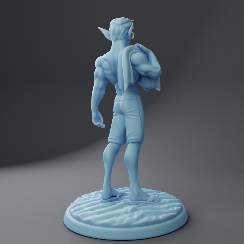 Twin Goddess Miniatures - Beach Ascii - Beach Week 2 2023 August