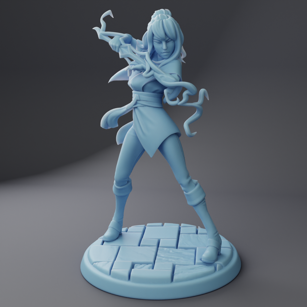 Twin Goddess Miniatures - Jadis the Hexblade - 2025 Septmeber