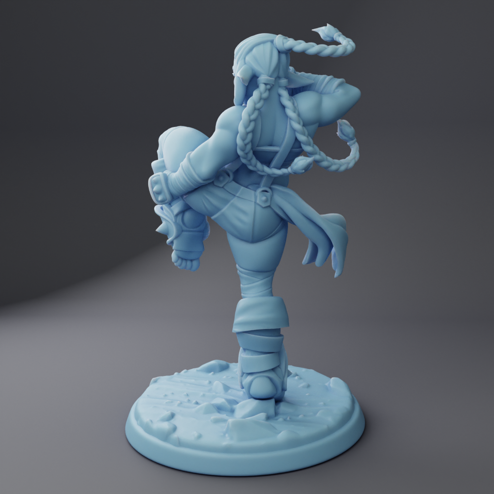 Twin Goddess Miniatures - Firbolg Monk - 2025 July