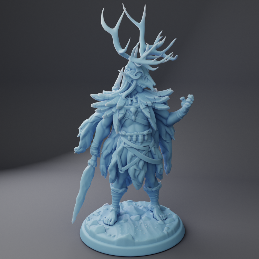 Twin Goddess Miniatures - Fara-Isil Ancient Druid - Hero Tier 2024 November Release 35mm