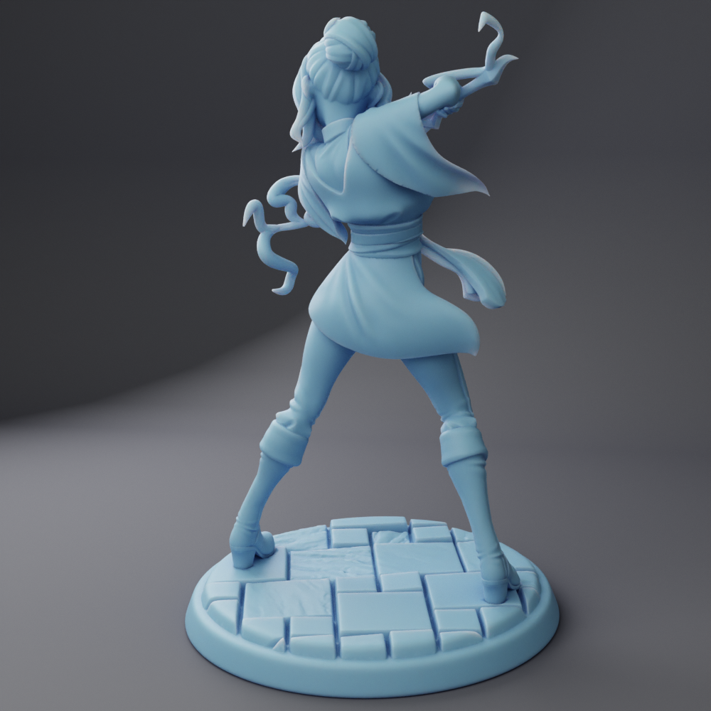 Twin Goddess Miniatures - Jadis the Hexblade - 2025 Septmeber