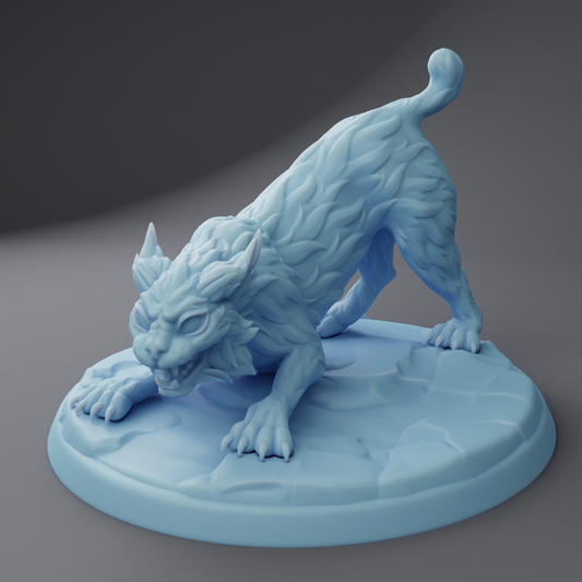 Twin Goddess Miniatures - Pounce the Bobcat - Goblin Month #2 2023 September
